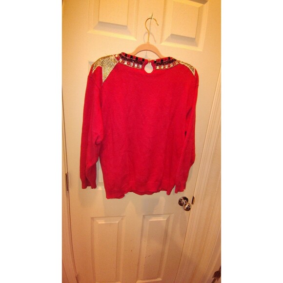 Vintage Magenta pink Victoria Harbour Sweater Size L - Picture 2 of 5